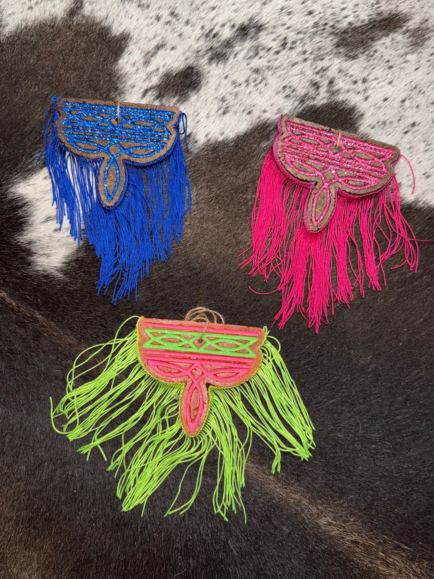 Fringed Boot-stitch Freshie
