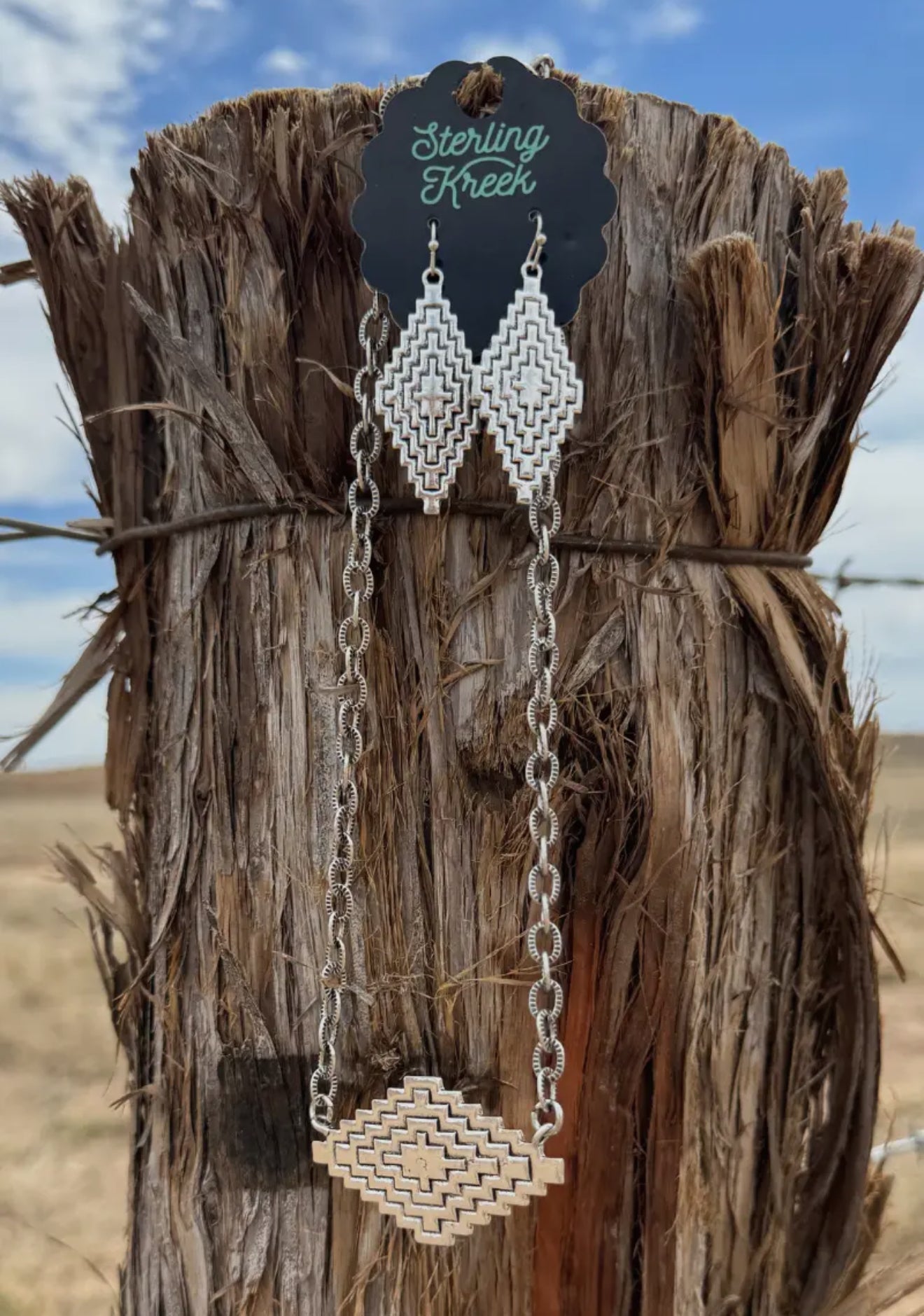 Aztec Earrings