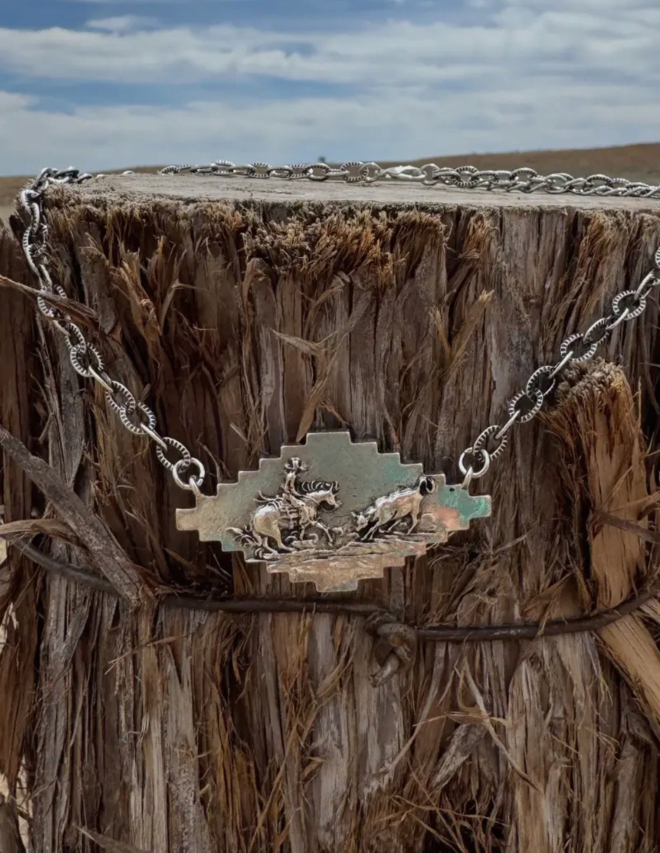 Cutting Up Necklace