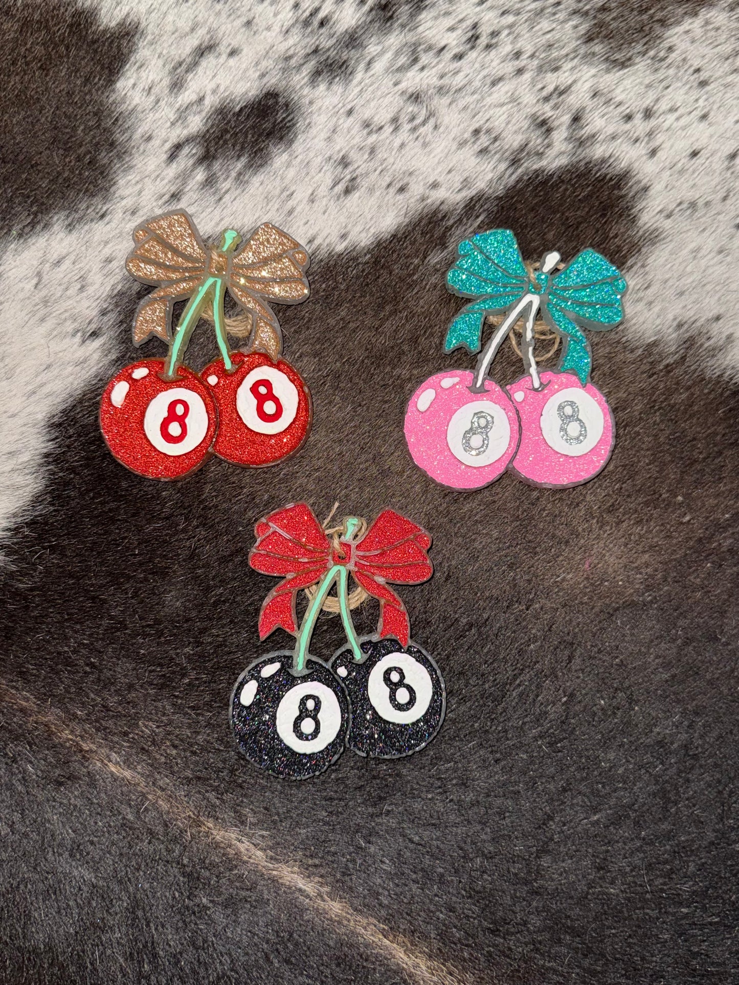 Eight-ball Cherries Freshie