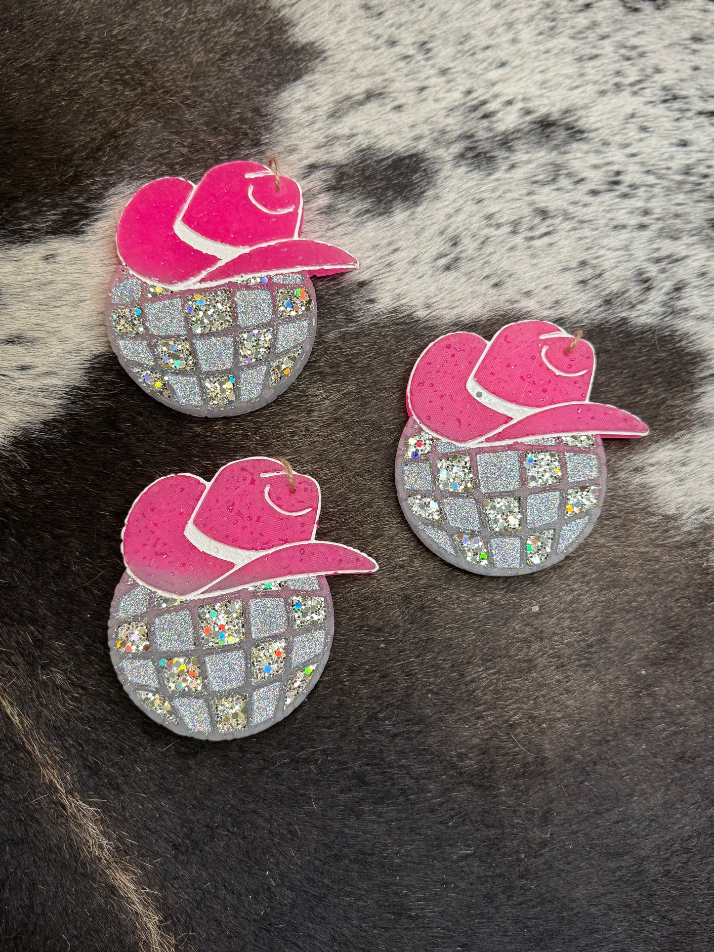 Disco Cowgirl Car Freshies