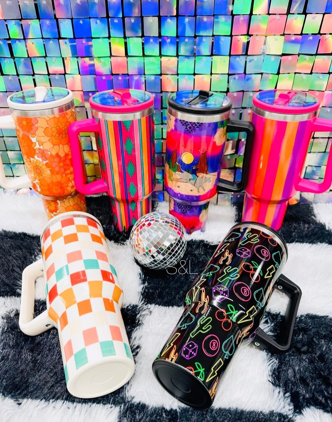 Neon Summer Collection Tumblers