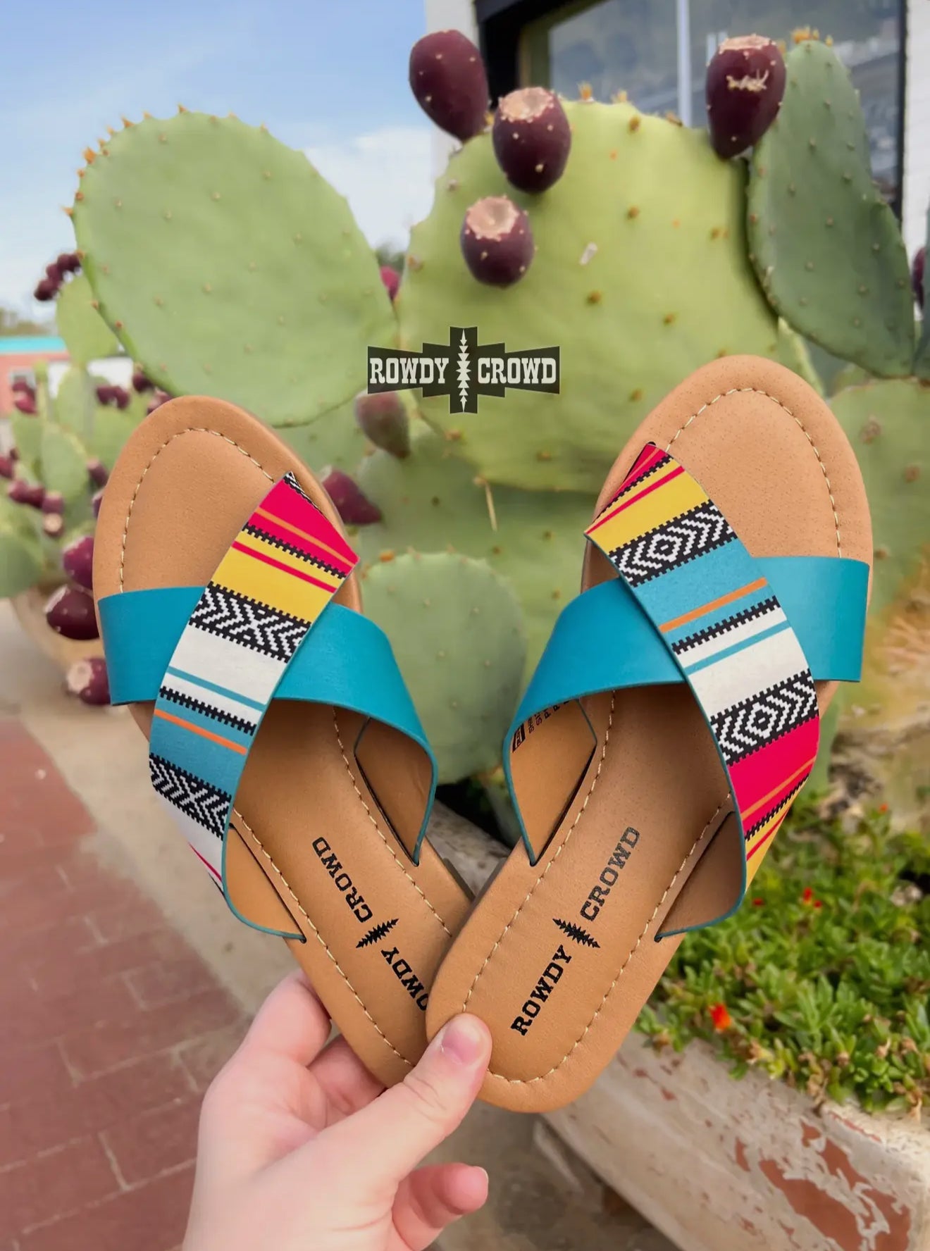 Shiner Serape Sandals