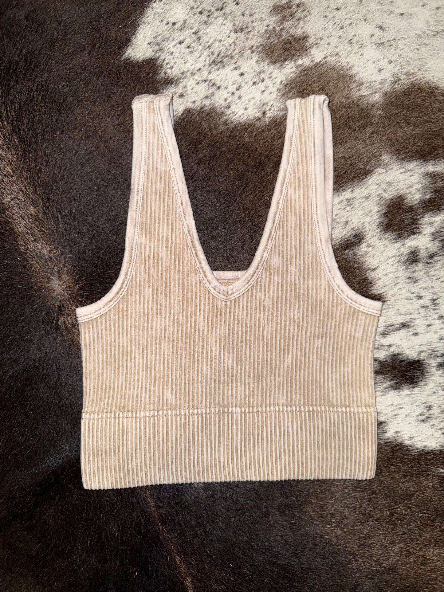 Zenana Non-Padded Cropped Tanks