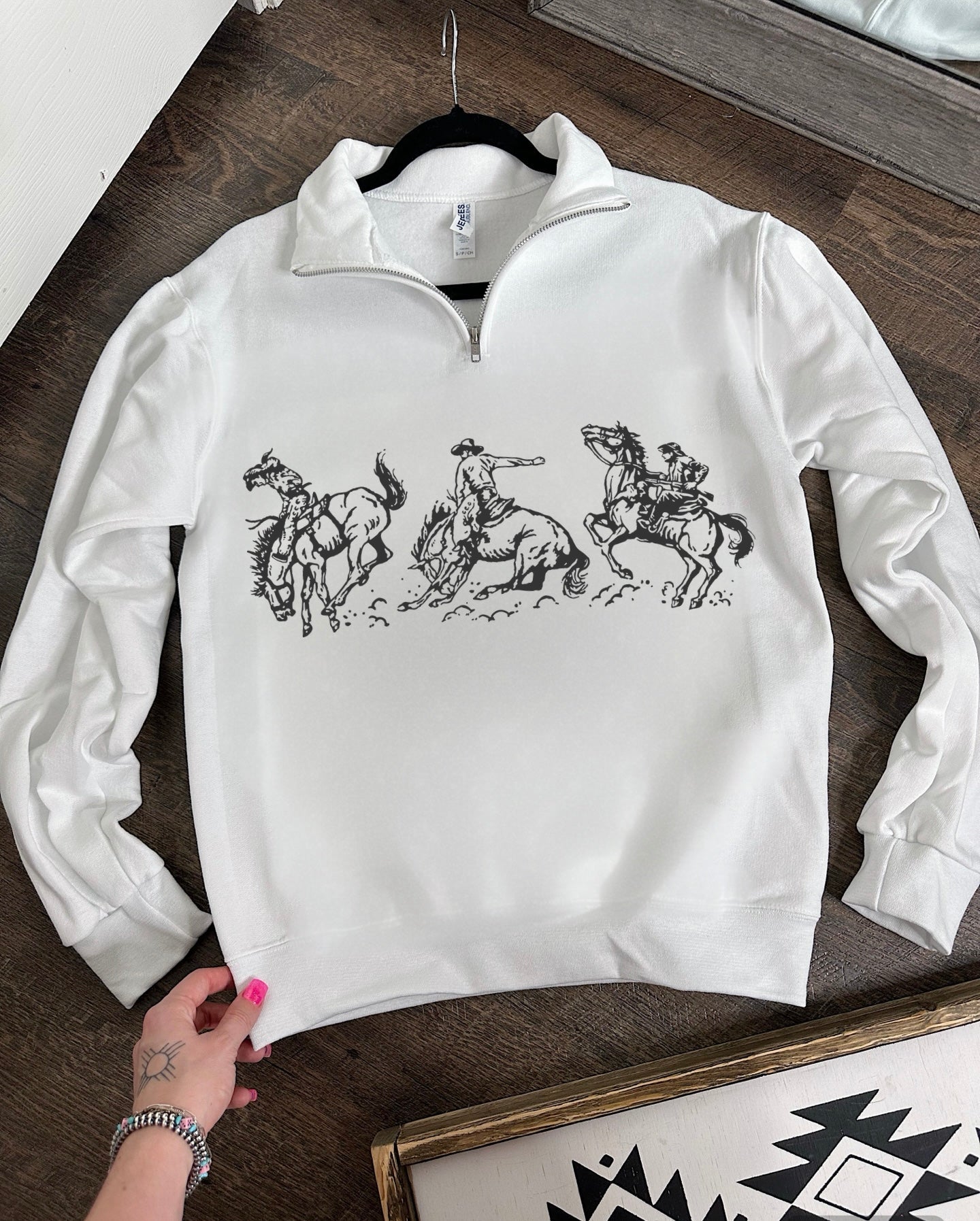 Cowboy Buds Quarter Zip