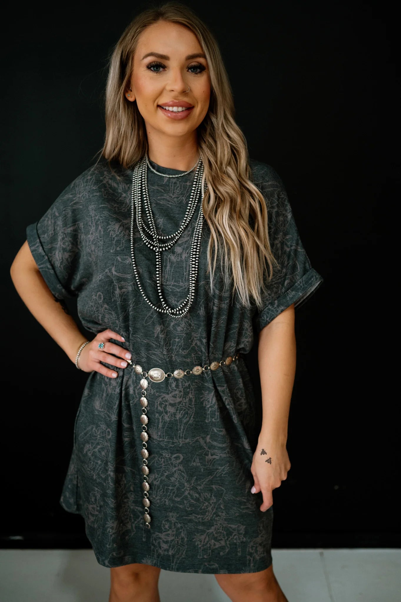Wild Wild West T-Shirt Dress