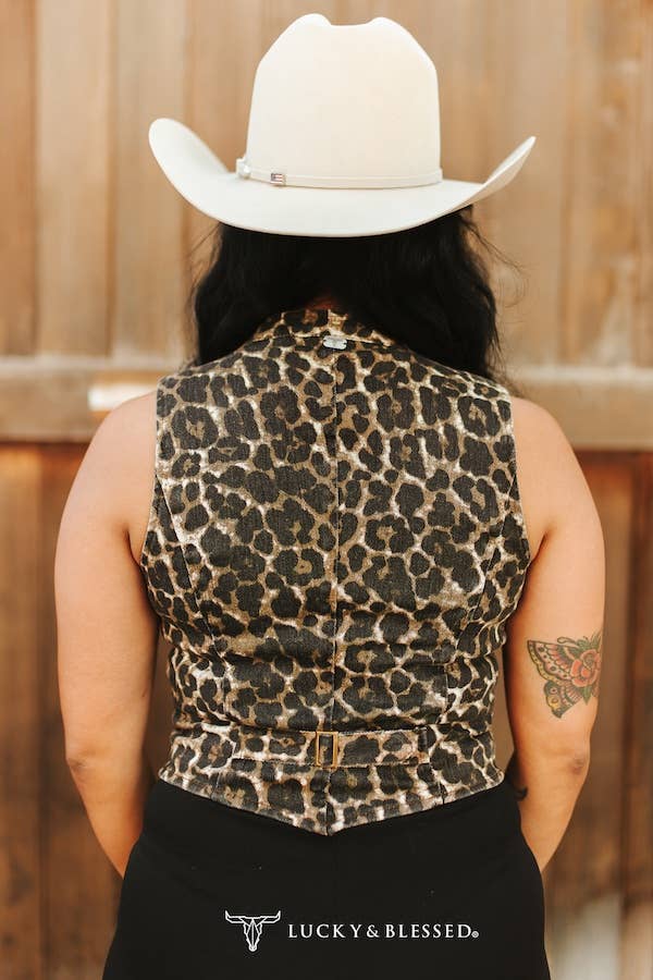 Wild Intentions Leopard Vest