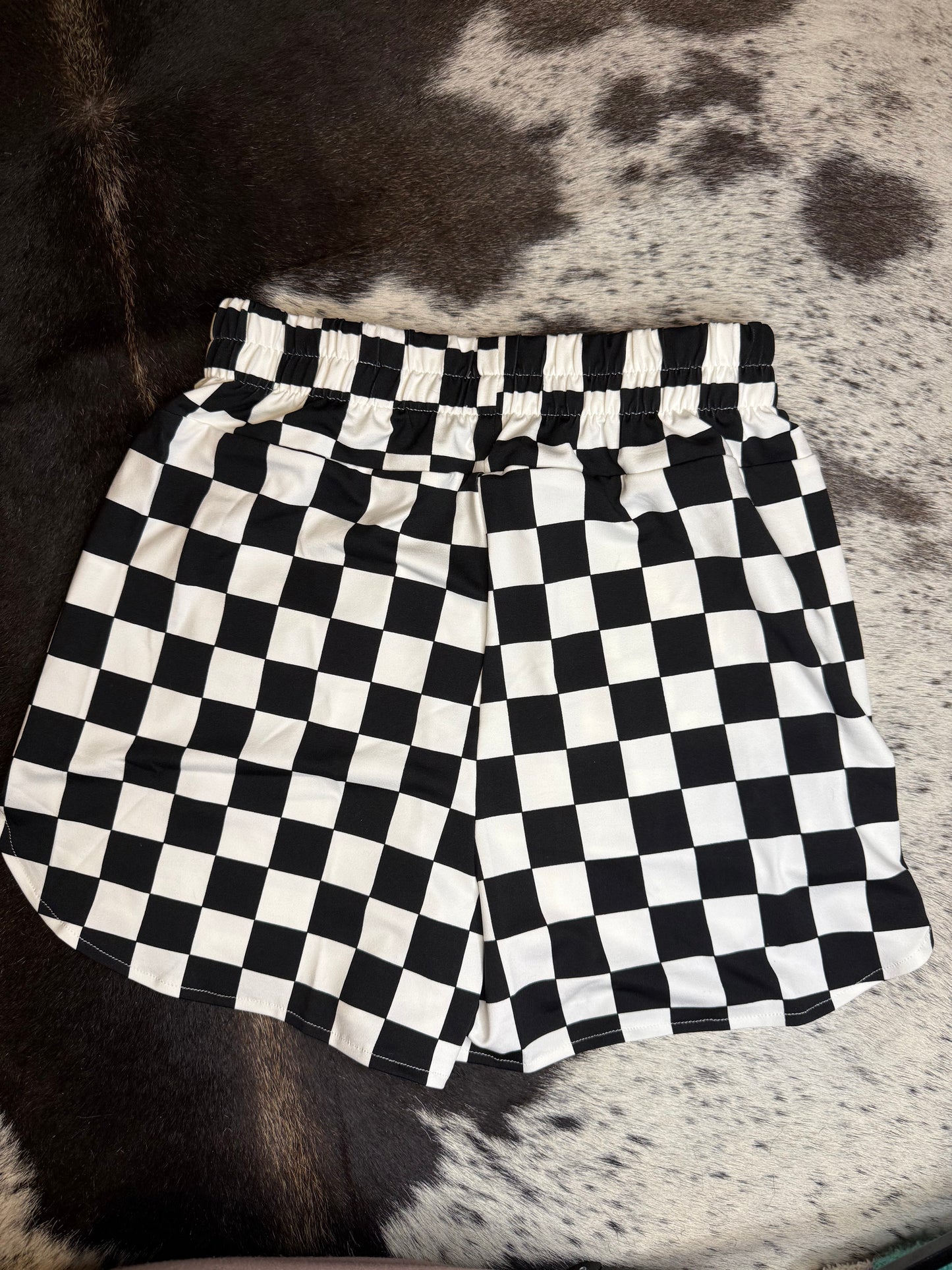 Checkered Shorts