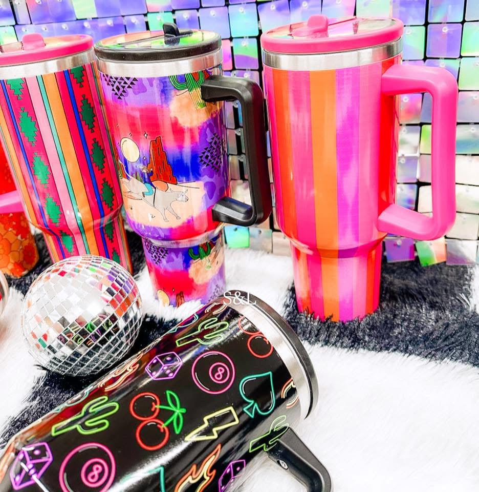 Neon Summer Collection Tumblers