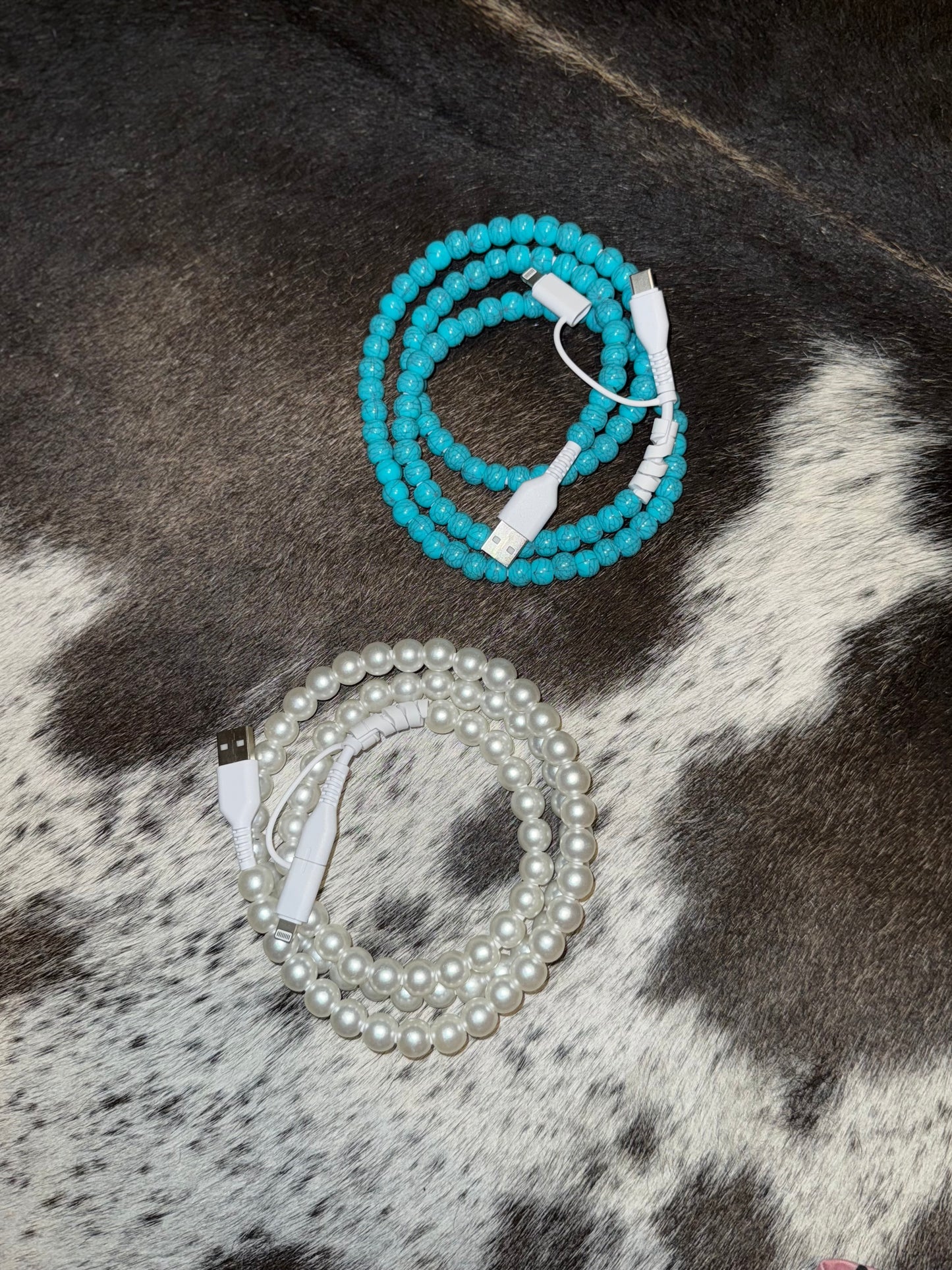 Beaded Phone Chargers