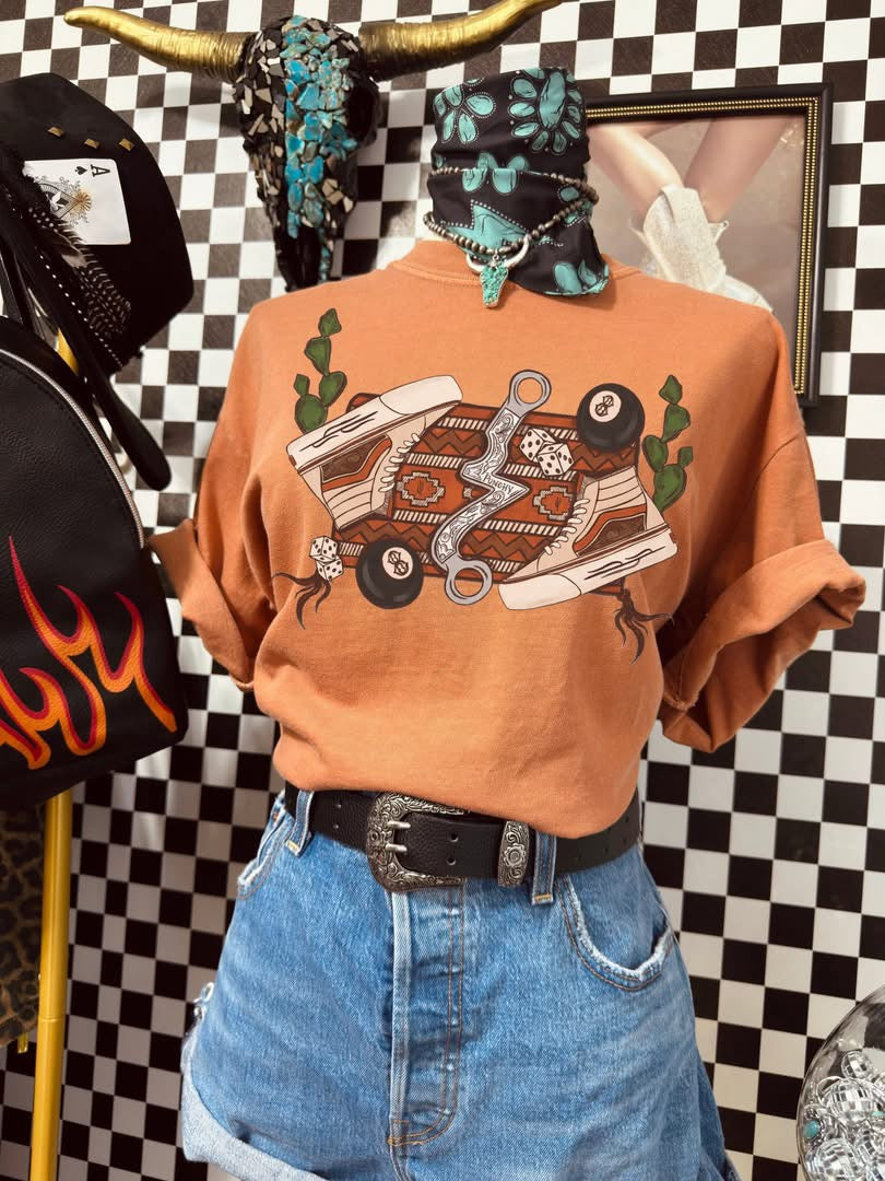 Punchy Western Tee