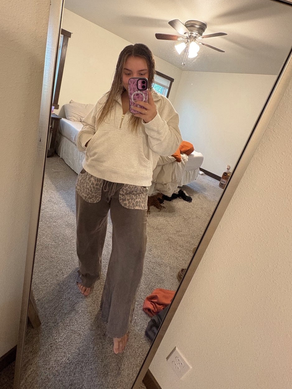 Wild at Heart Wide Leg Pants 🐆