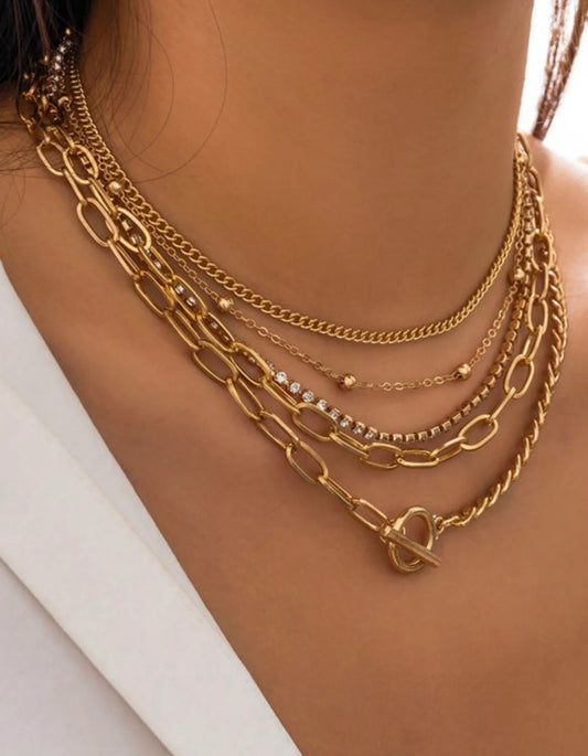 Gold Layered Necklace