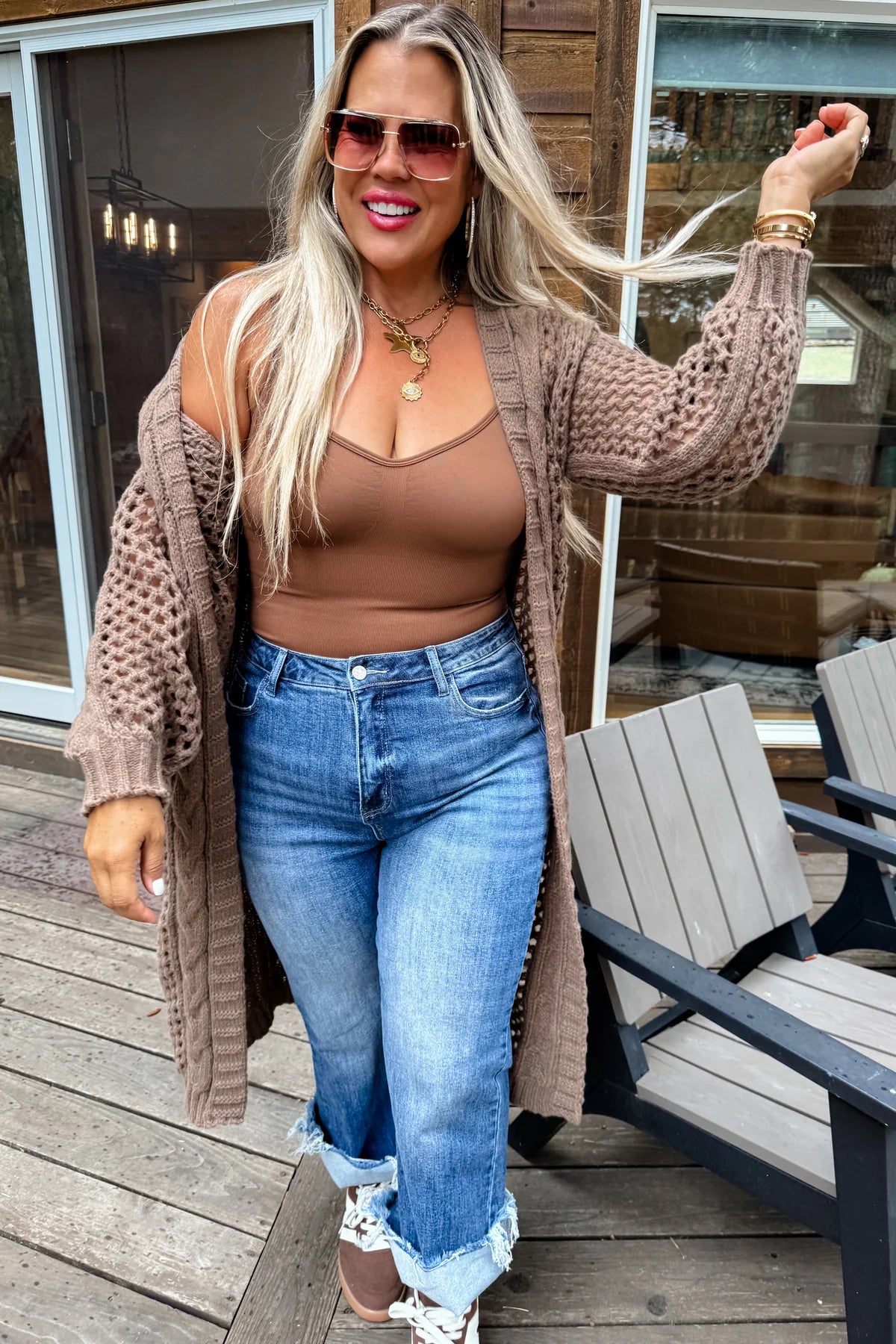 “Falling For You” Knit Cardigan