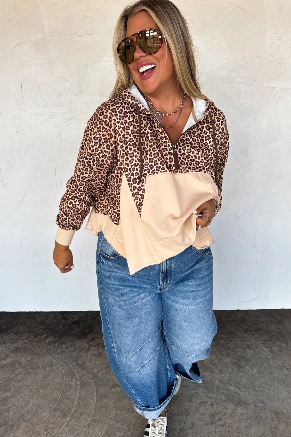 The Untamed Half-Zip Top