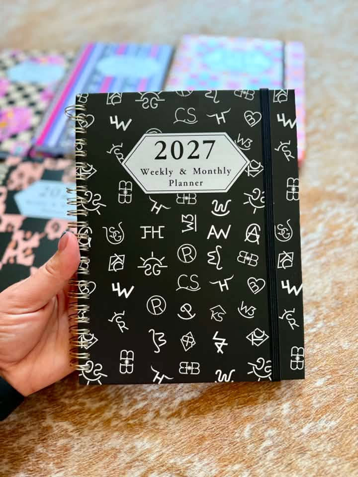 2027 Punchy Planner PREORDER- PLEASE READ DESCRIPTION BEFORE ORDERING!😊