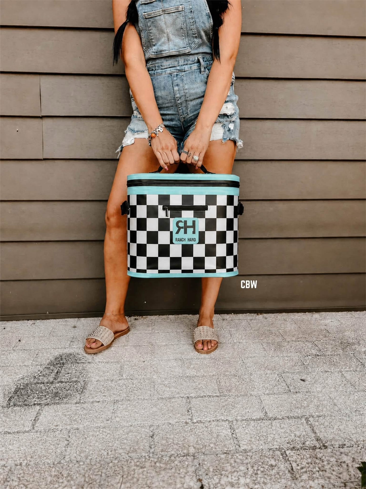 🏁🖤🤍Ranch Hand Cooler🏁🖤🤍 (PREORDER- PLEASE READ DESCRIPTION BEFORE ORDERING☺️)