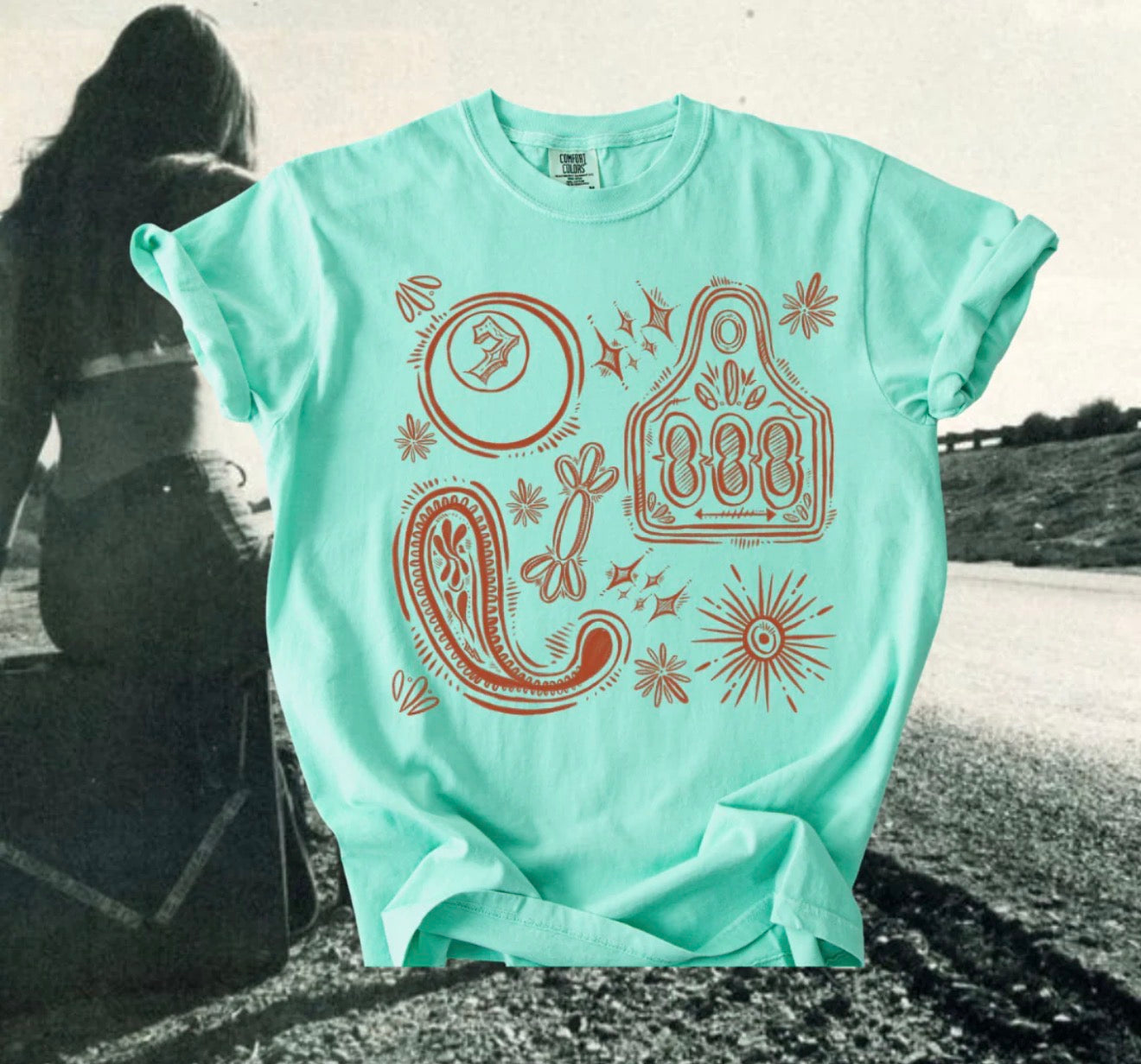 Branded Patchwork Tee