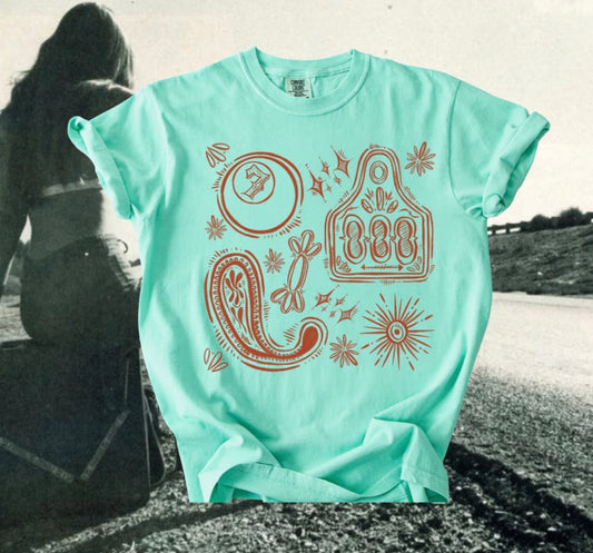 Branded Patchwork Tee