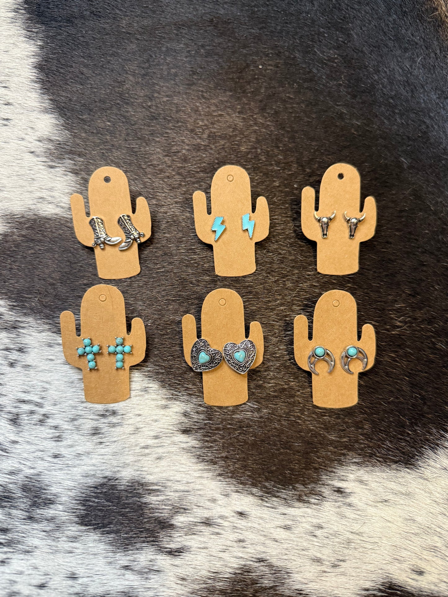 Cactus Stud Earrings