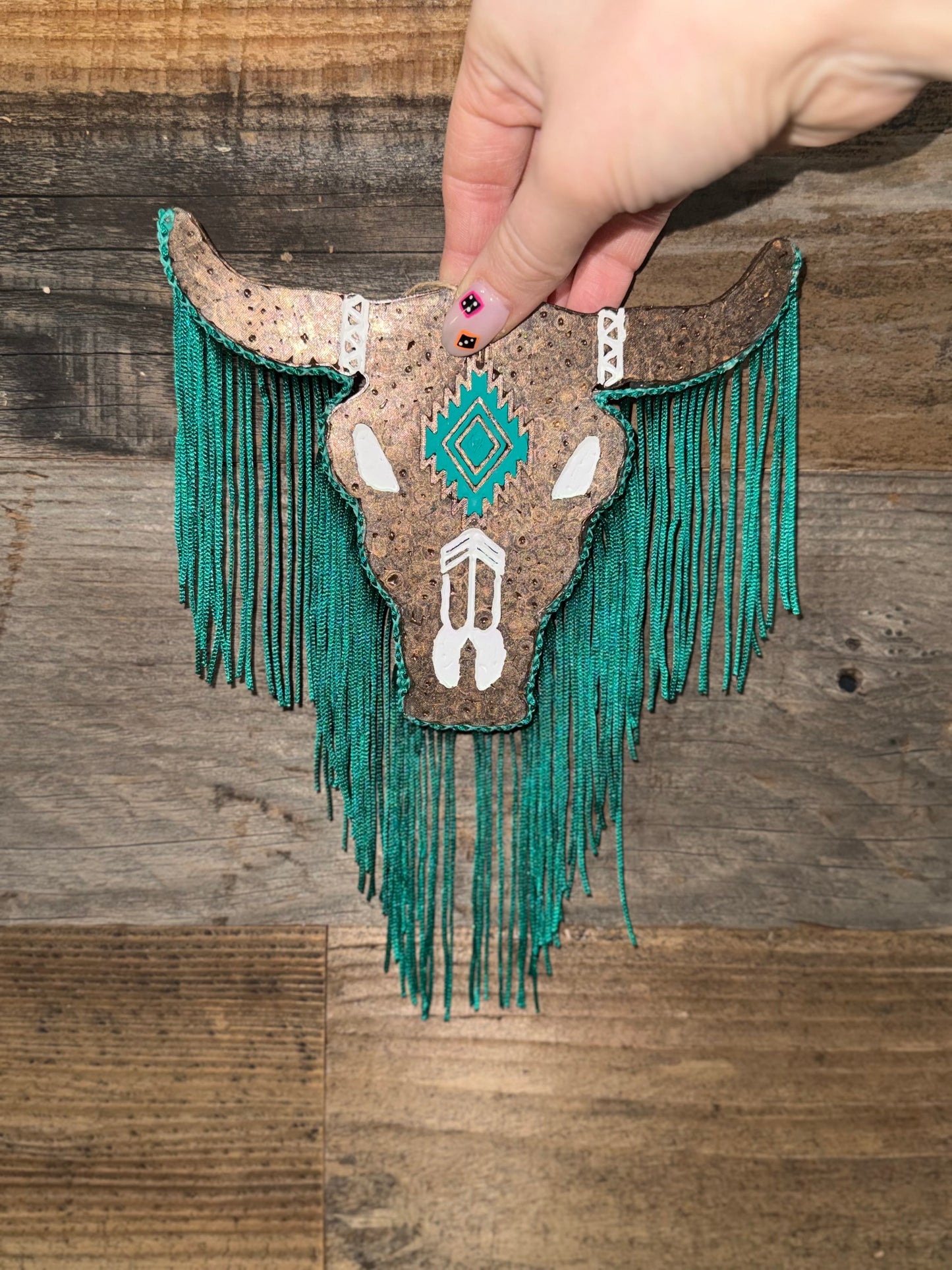 Large Bull-skull Fringed Freshies