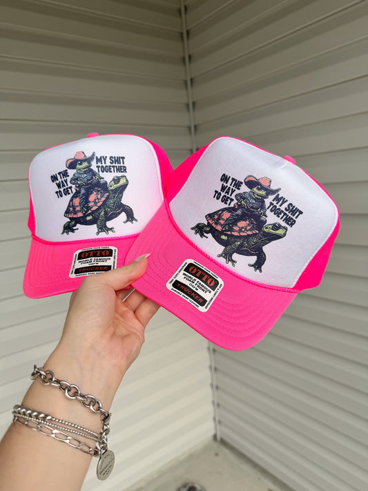 On The Way Trucker Hat (Multiple Color Options)