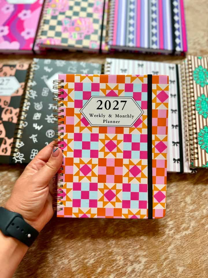 2027 Punchy Planner PREORDER- PLEASE READ DESCRIPTION BEFORE ORDERING!😊