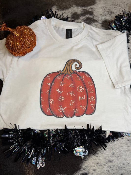 Branded Pumpkin Tee