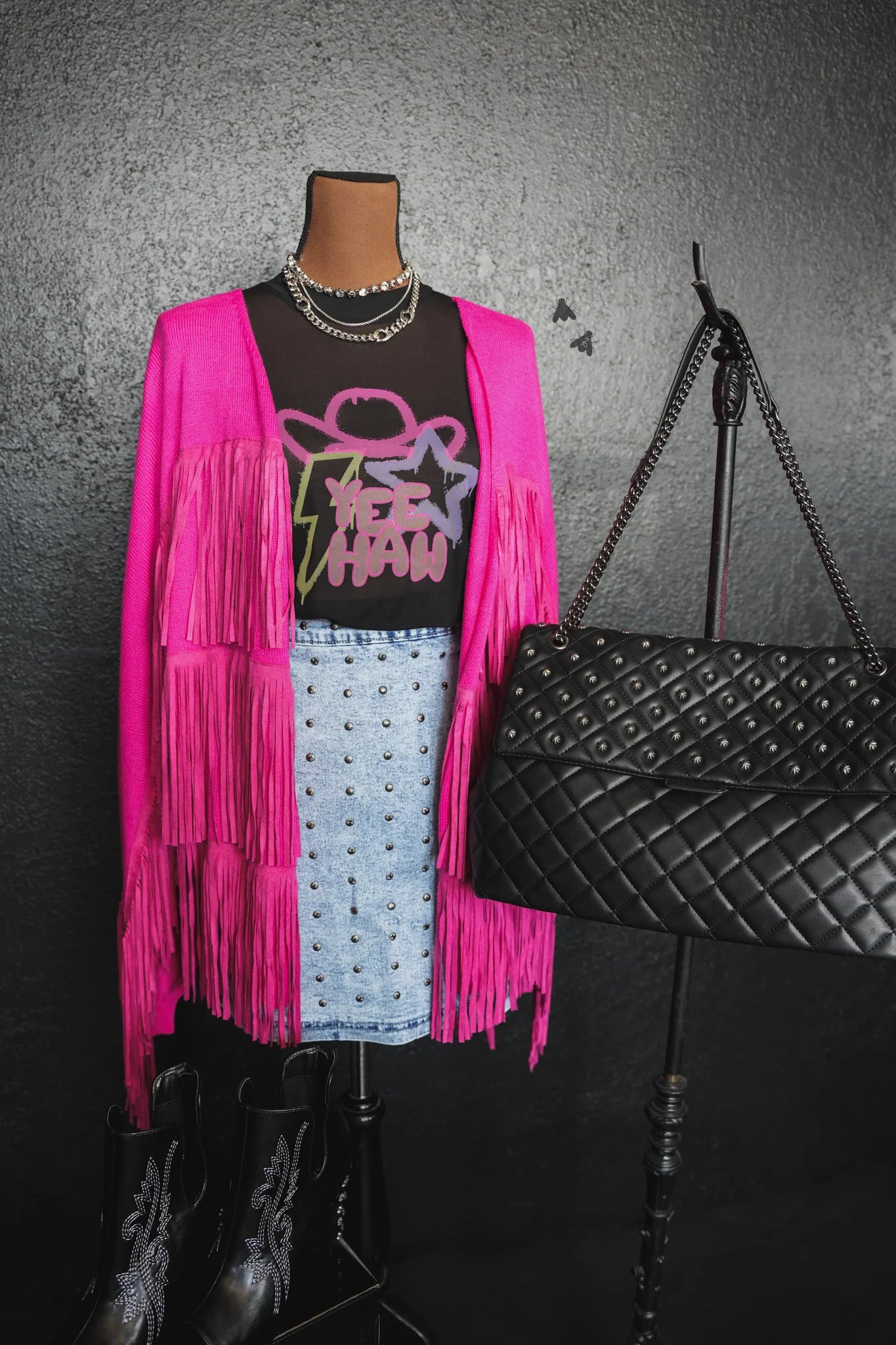 Pink Fringe Fanatic