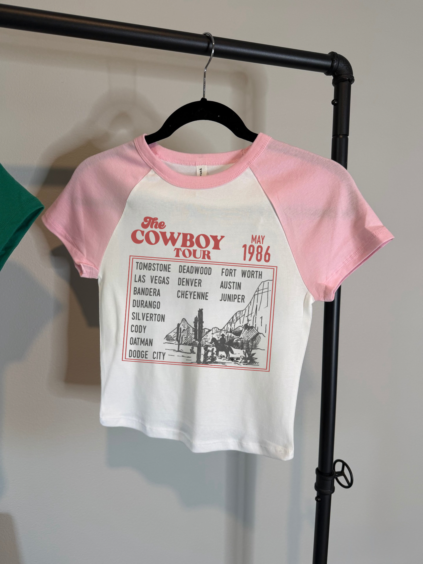 Cowboy Tour Baby Tee