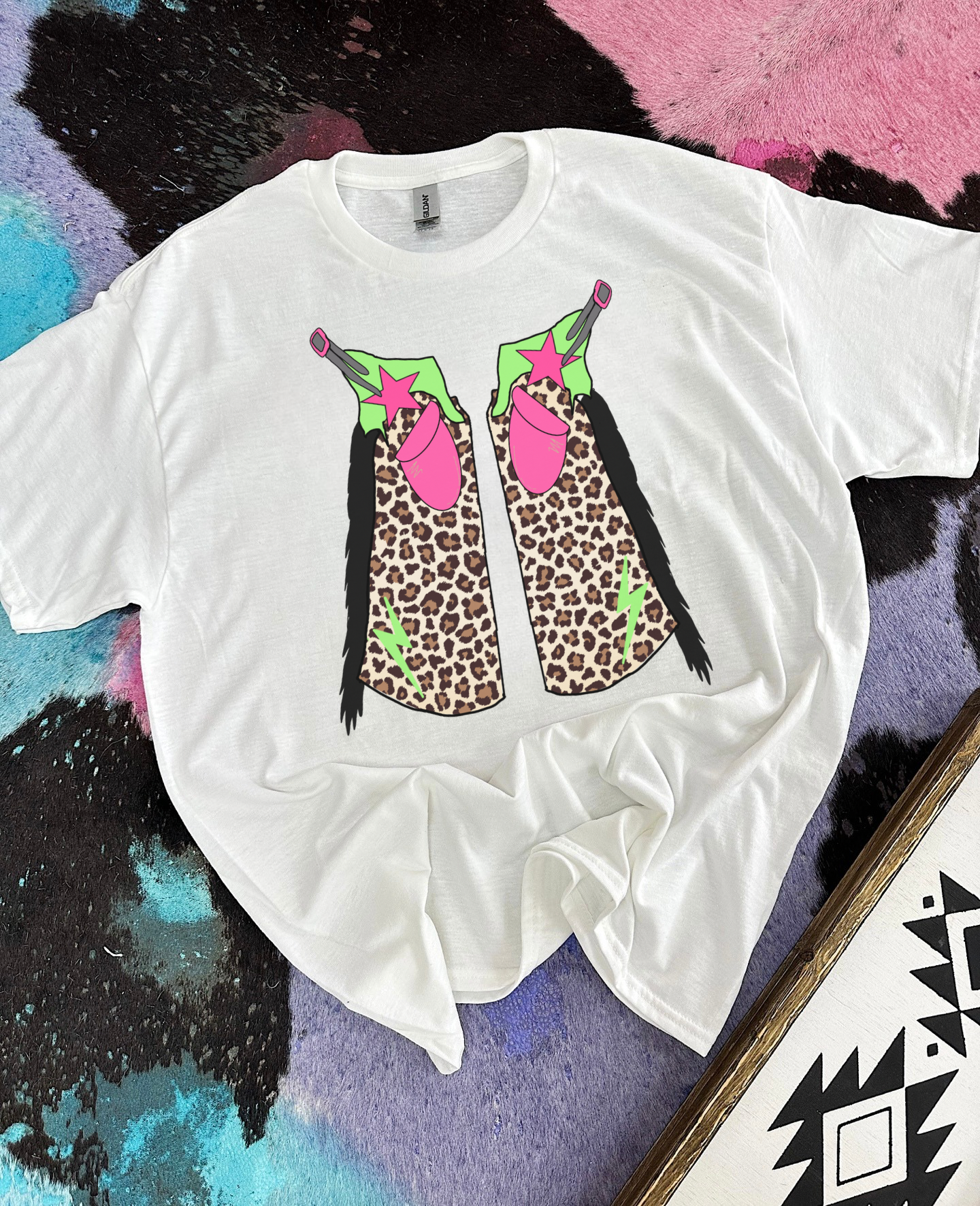 Wild Chaps Tee or Crewneck