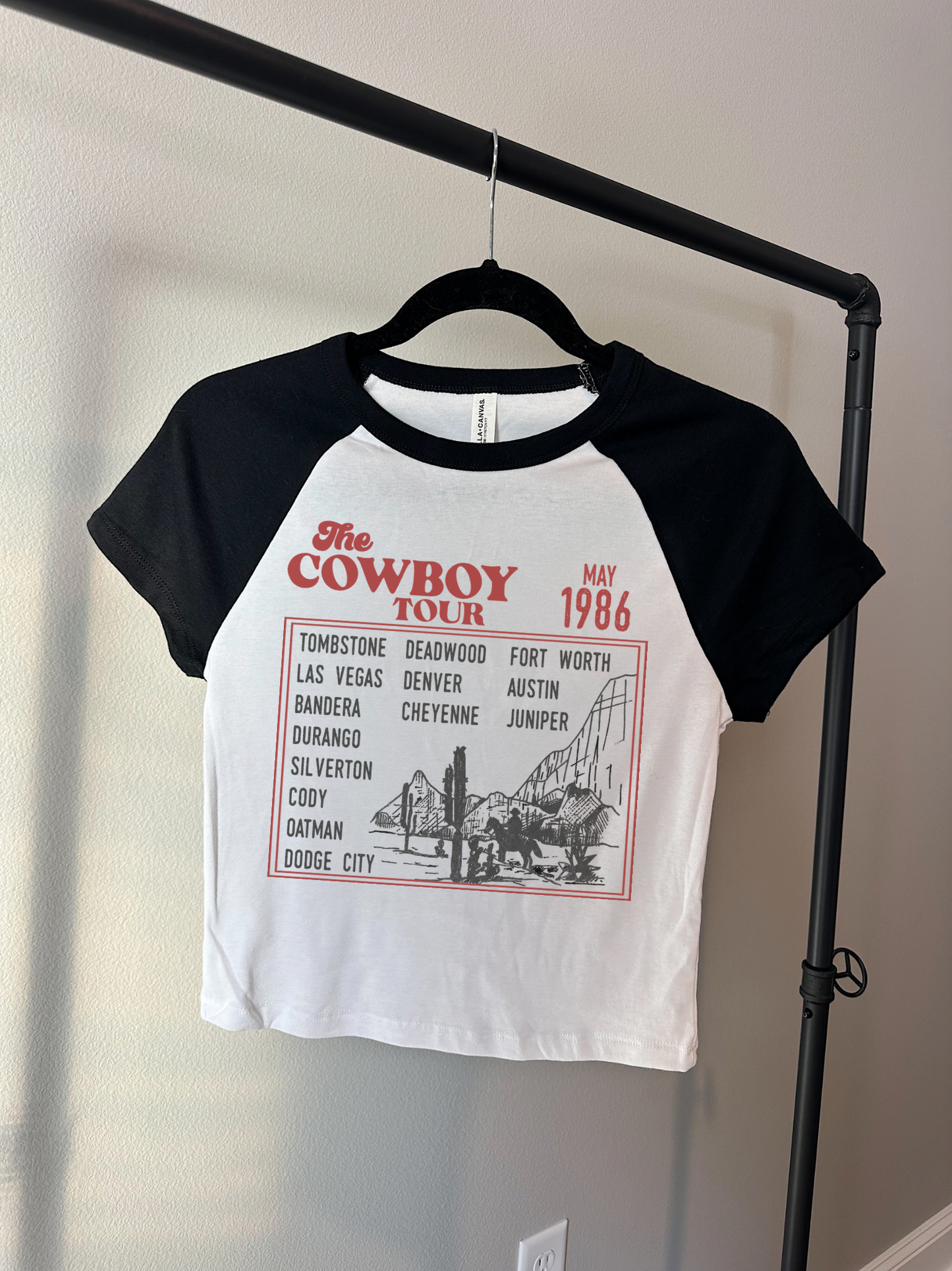 Cowboy Tour Baby Tee