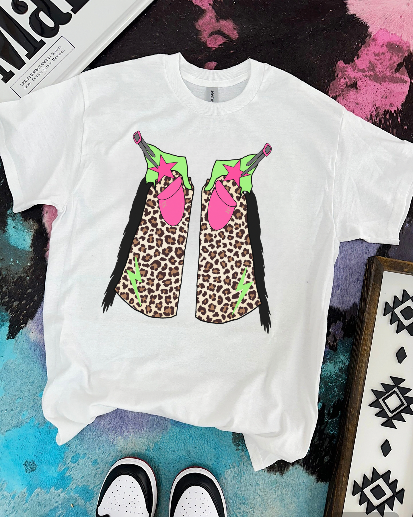 Wild Chaps Tee or Crewneck