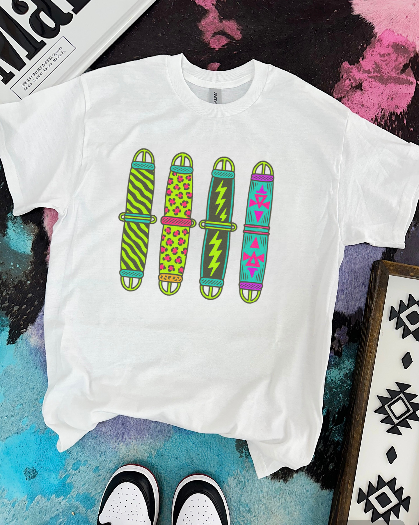 Neon Cinches TEE or CREWNECK