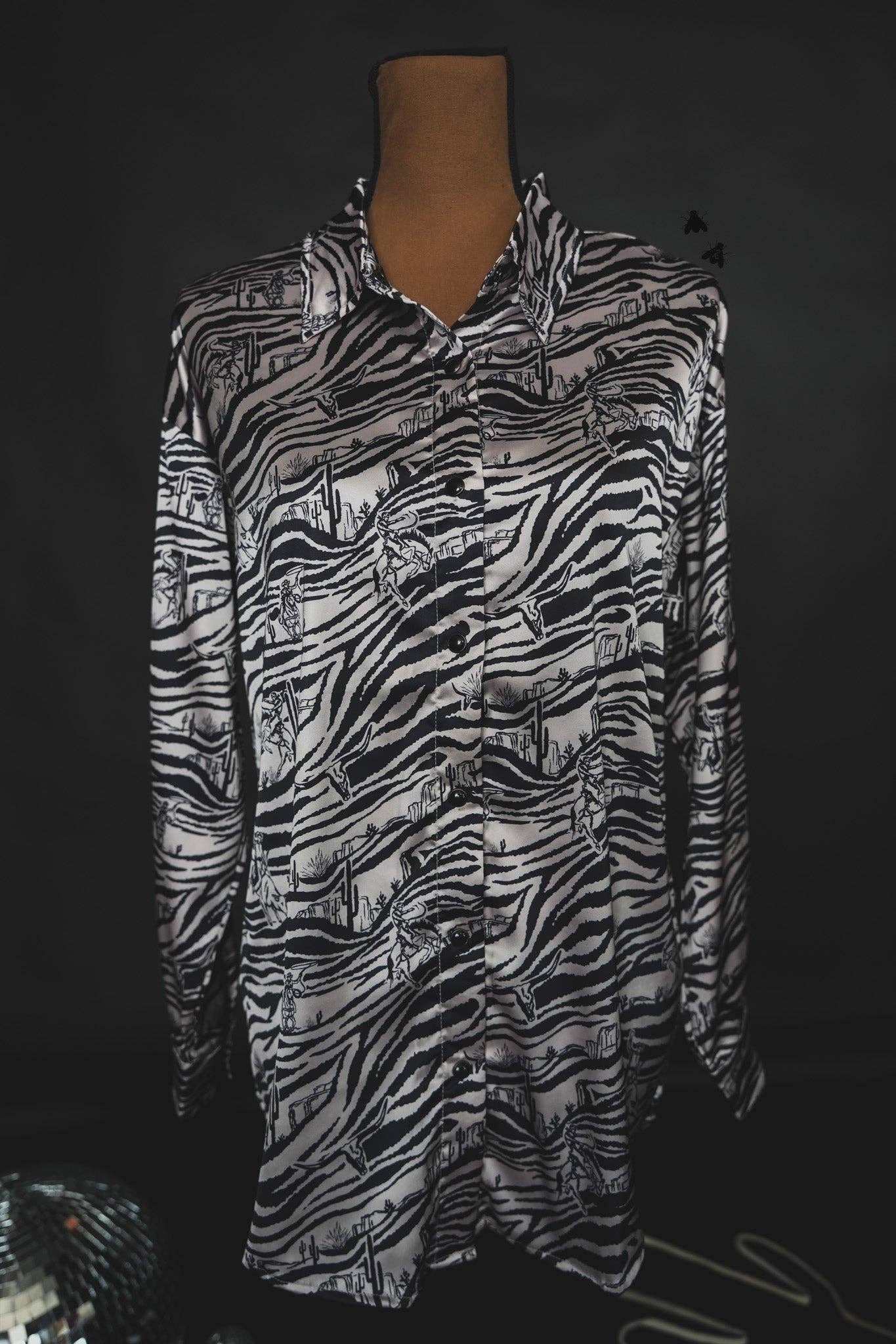 Untamed Long Sleeve Button Up