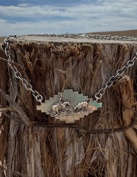 Cutting Up Necklace