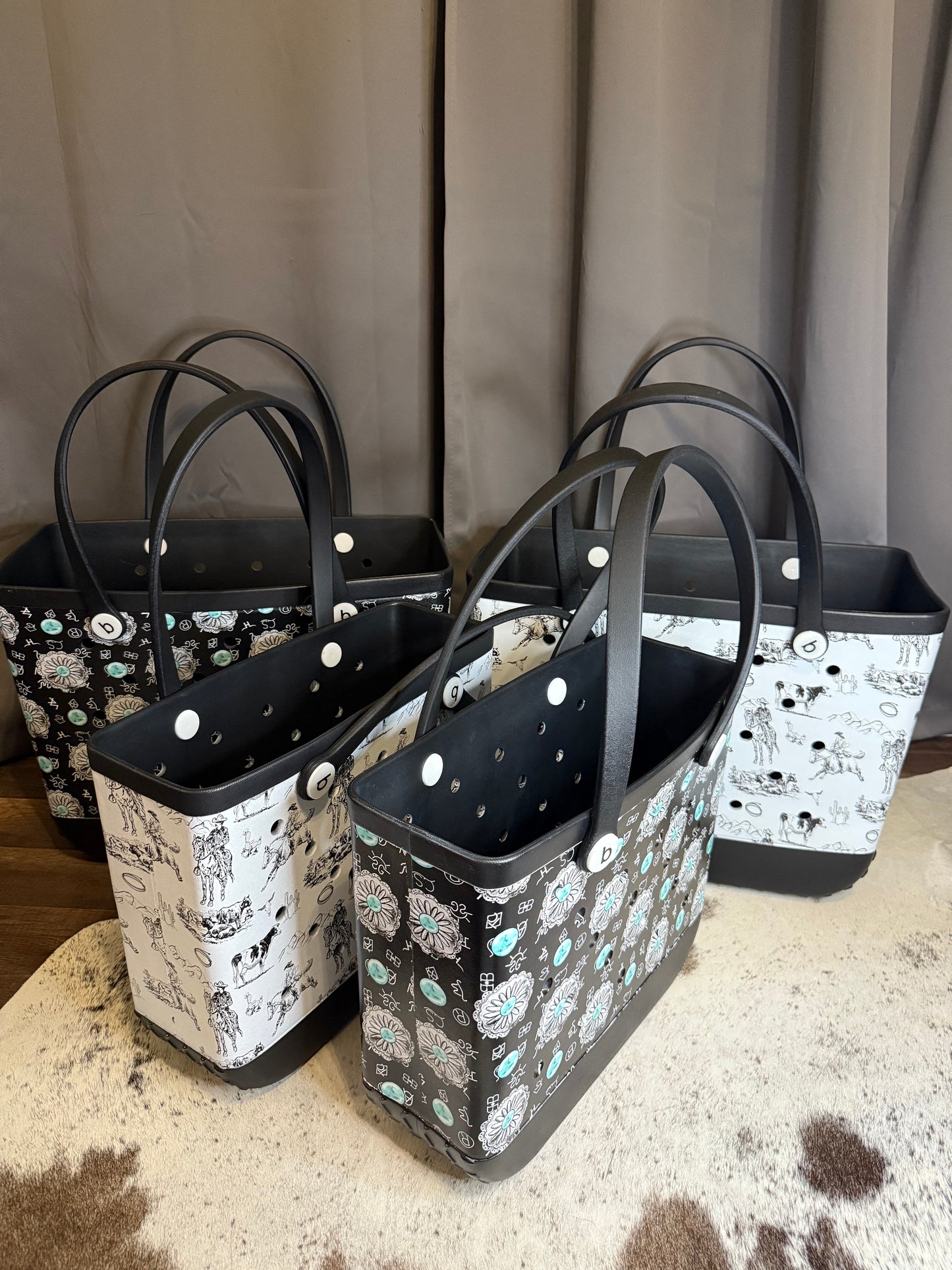 Rubber Tote Bags