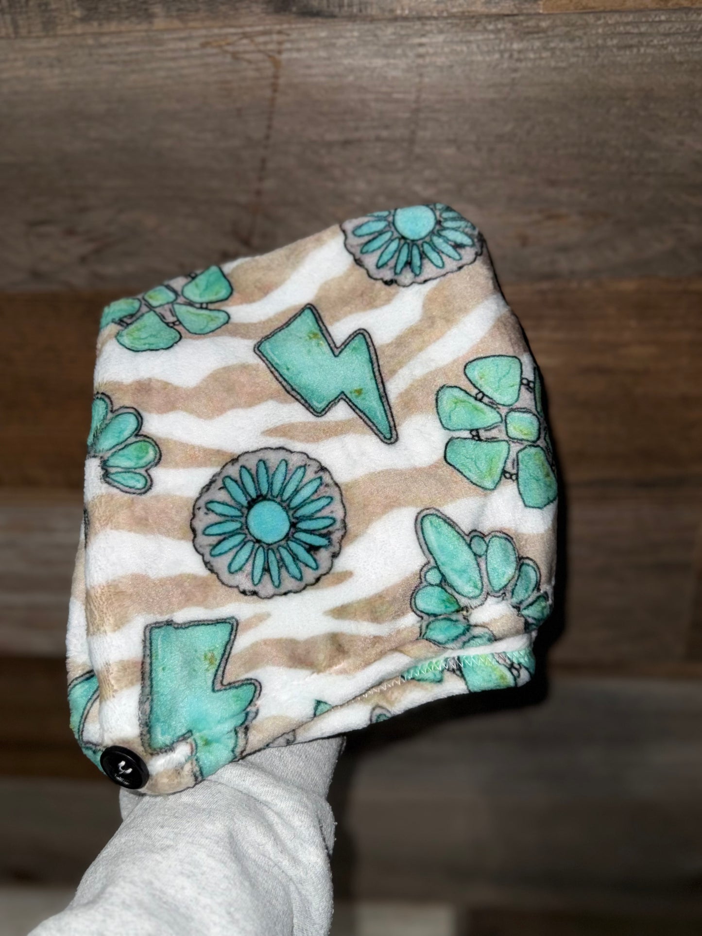 Western Hair Towel Wraps