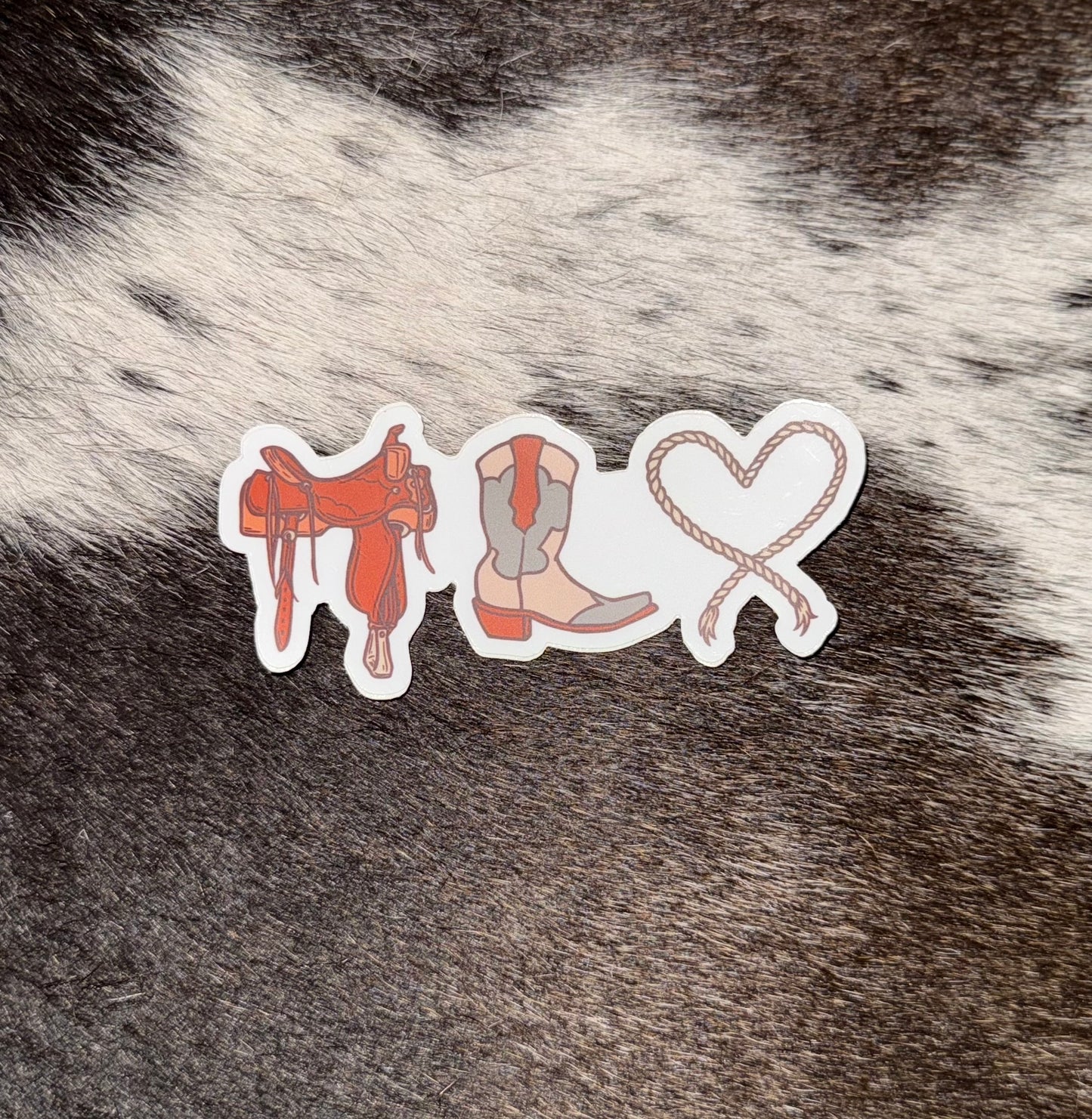 Cowgirl Stickers