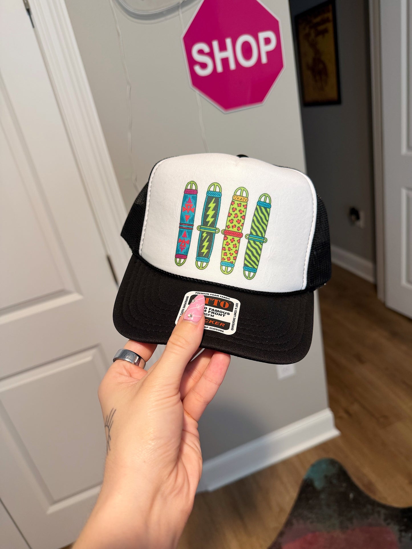 Neon Cinches Trucker Hat (Multiple Color Options)