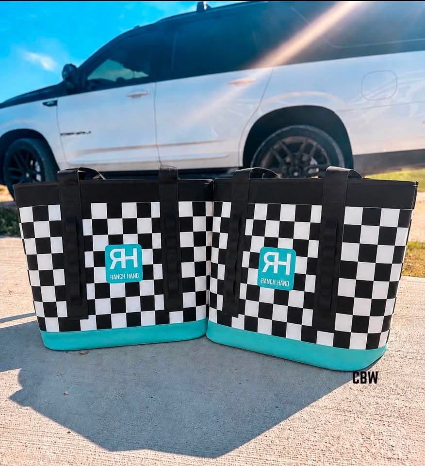 🖤🩵RANCH HAND EVERY HAUL BAG🩵🖤(PREORDER- PLEASE READ DESCRIPTION BEFORE ORDERING☺️)