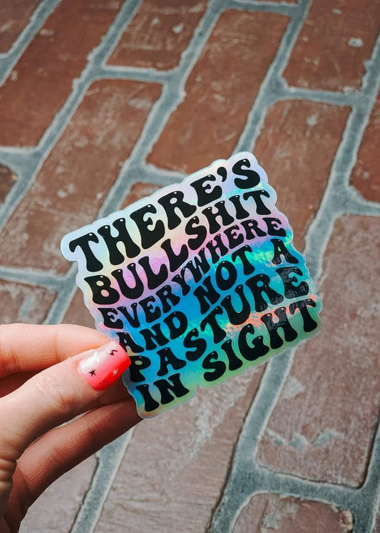 Holographic Western Stickers