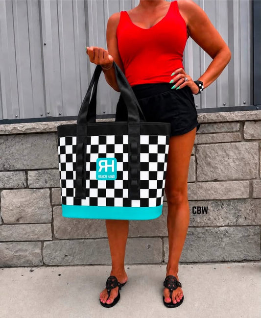 🖤🩵RANCH HAND EVERY HAUL BAG🩵🖤(PREORDER- PLEASE READ DESCRIPTION BEFORE ORDERING☺️)