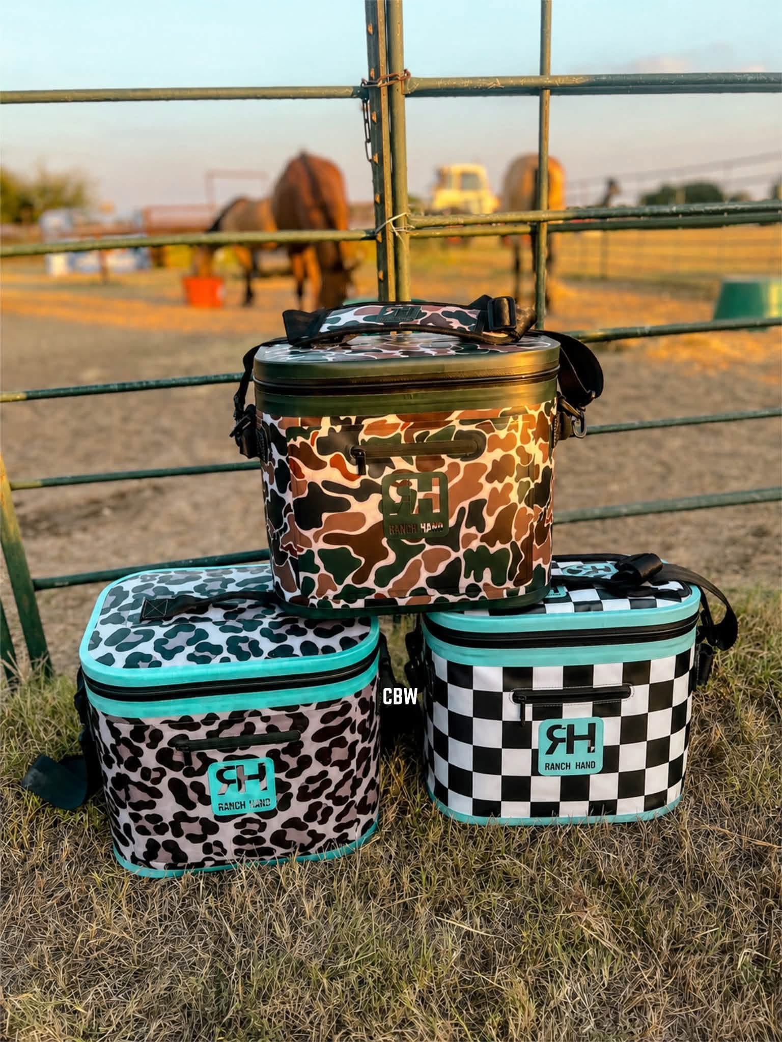 🏁🖤🤍Ranch Hand Cooler🏁🖤🤍 (PREORDER- PLEASE READ DESCRIPTION