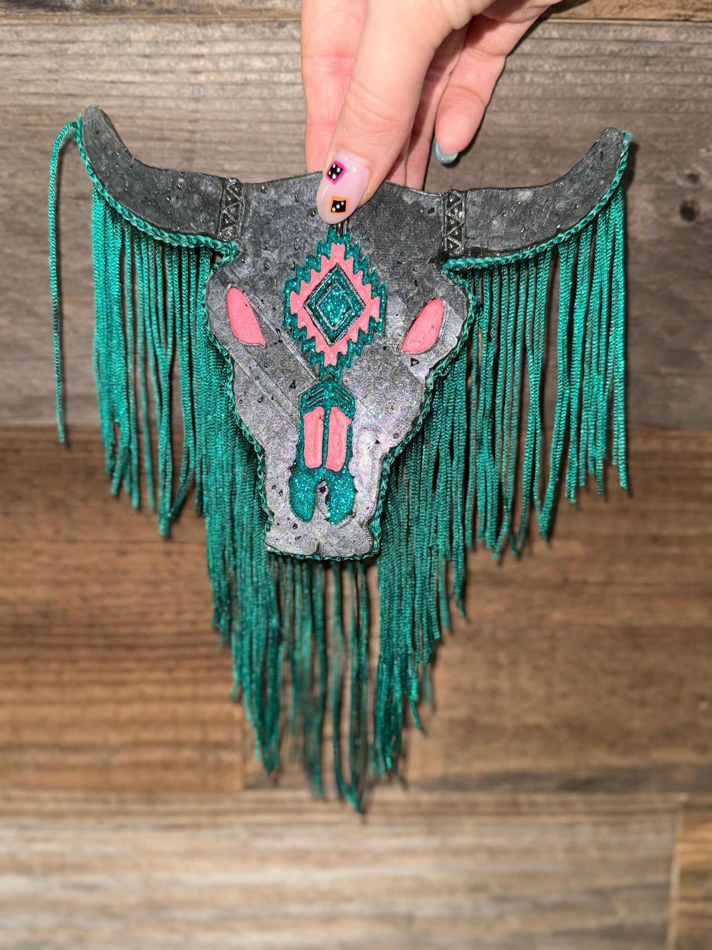 Large Bull-skull Fringed Freshies