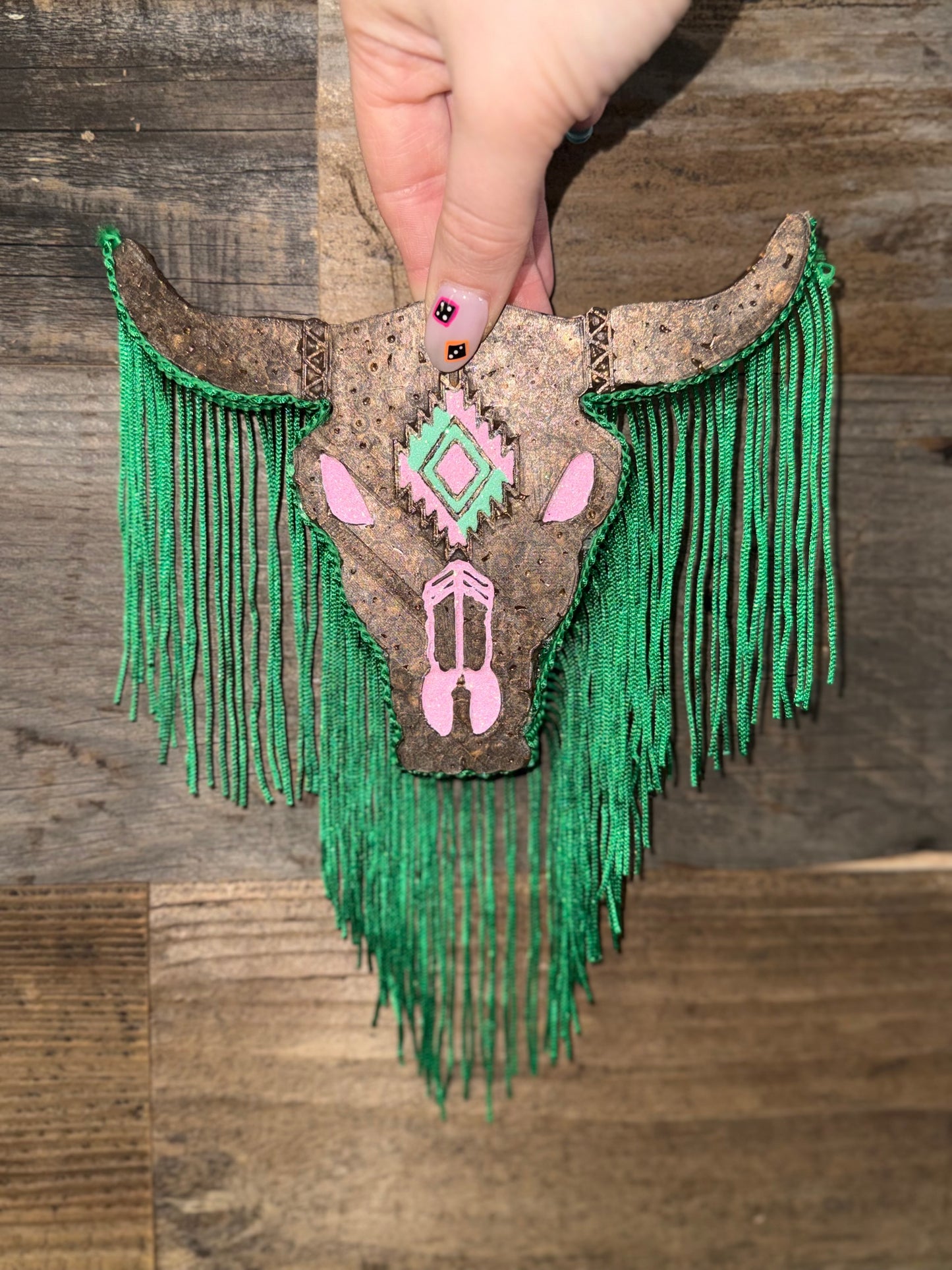 Large Bull-skull Fringed Freshies
