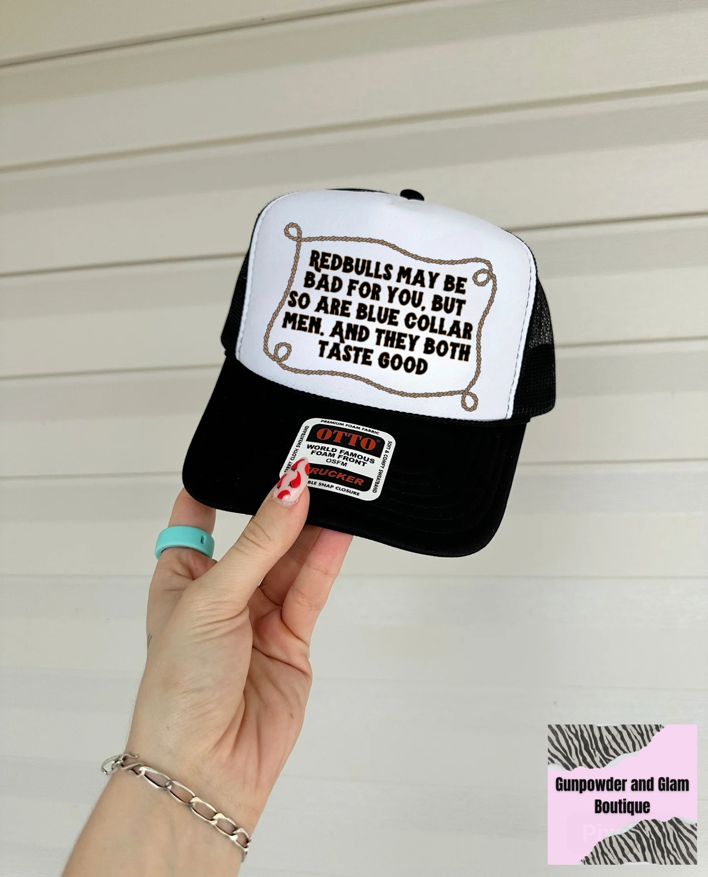 Bad For You Trucker Hat (Multiple Color Options)