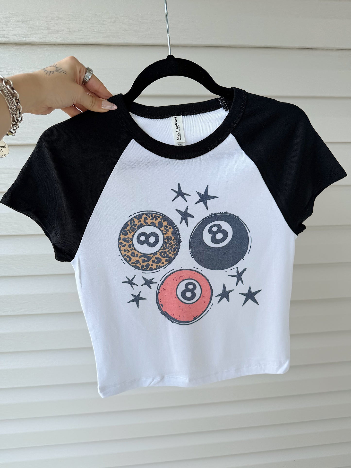 Lucky 8 Baby Tee