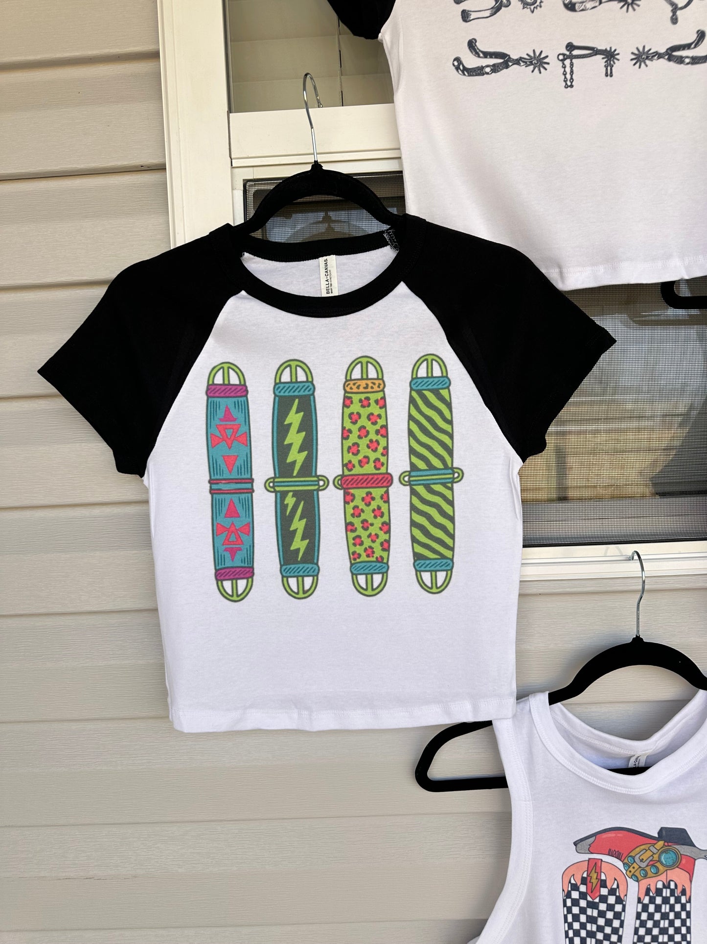 Neon Cinches Baby Tee