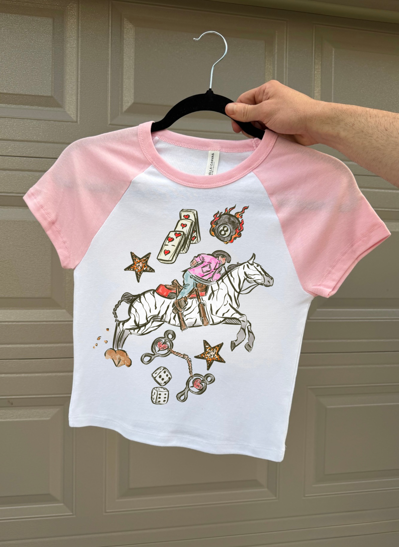 Wild Card Cowboy Baby Tee